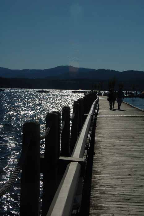 Lake Cd'A boardwalk
